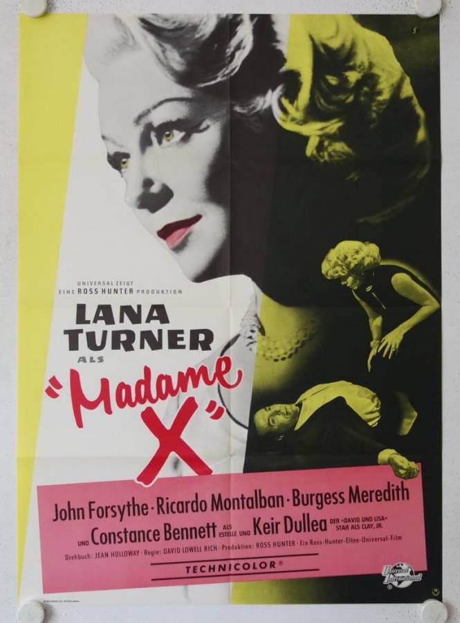 Madame X original release german movie poster